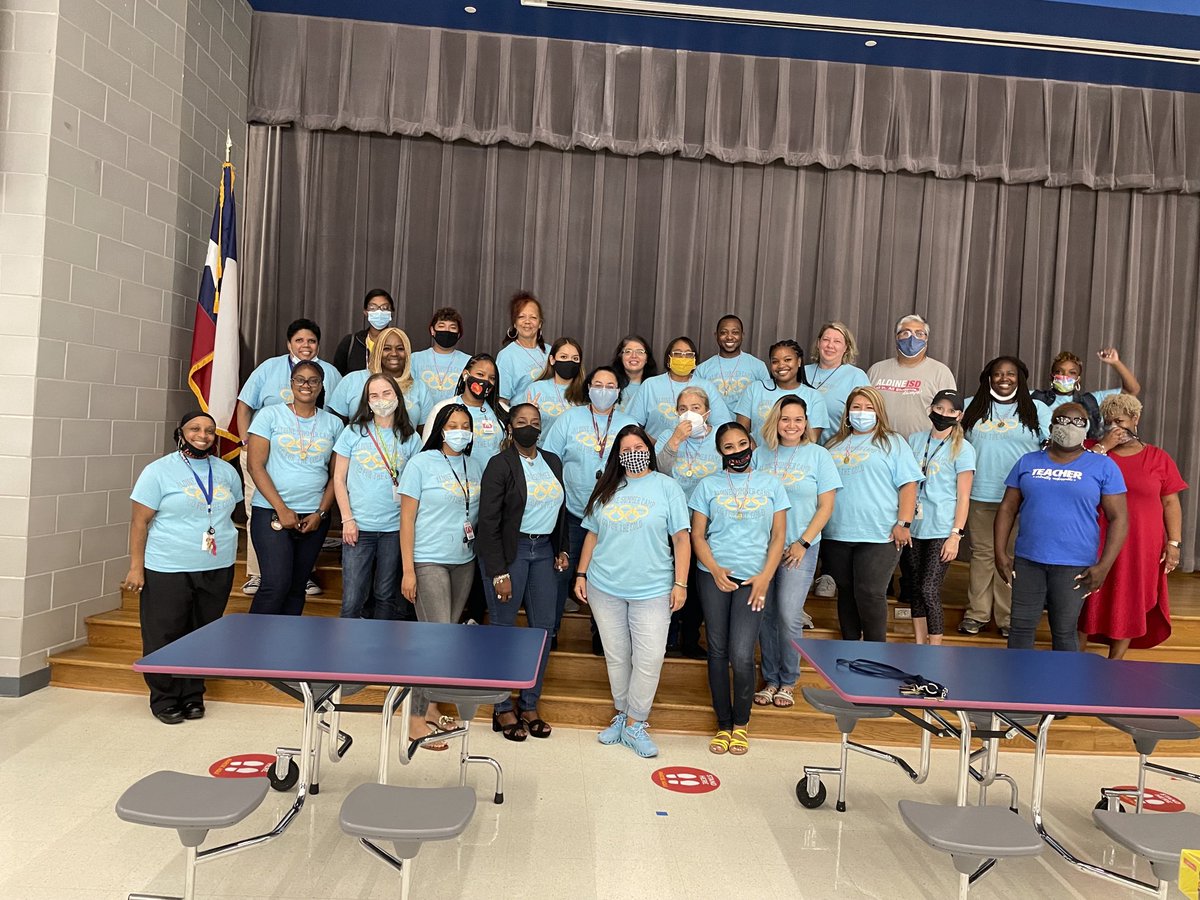 So blessed to work with these amazing educators during summer!!! ⁦@GFTG2021_AISD⁩ #goingforthegold
