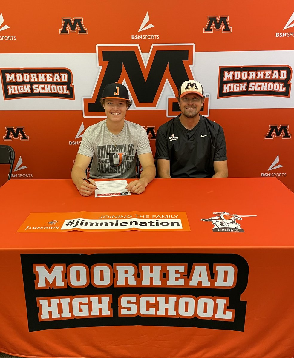 SpudBaseball's tweet photo. Congratulations to David Lindell on his commitment to play baseball at the University of Jamestown. From Spud to Jimmie and wish him all the best! https://t.co/QmIQgVeeRc