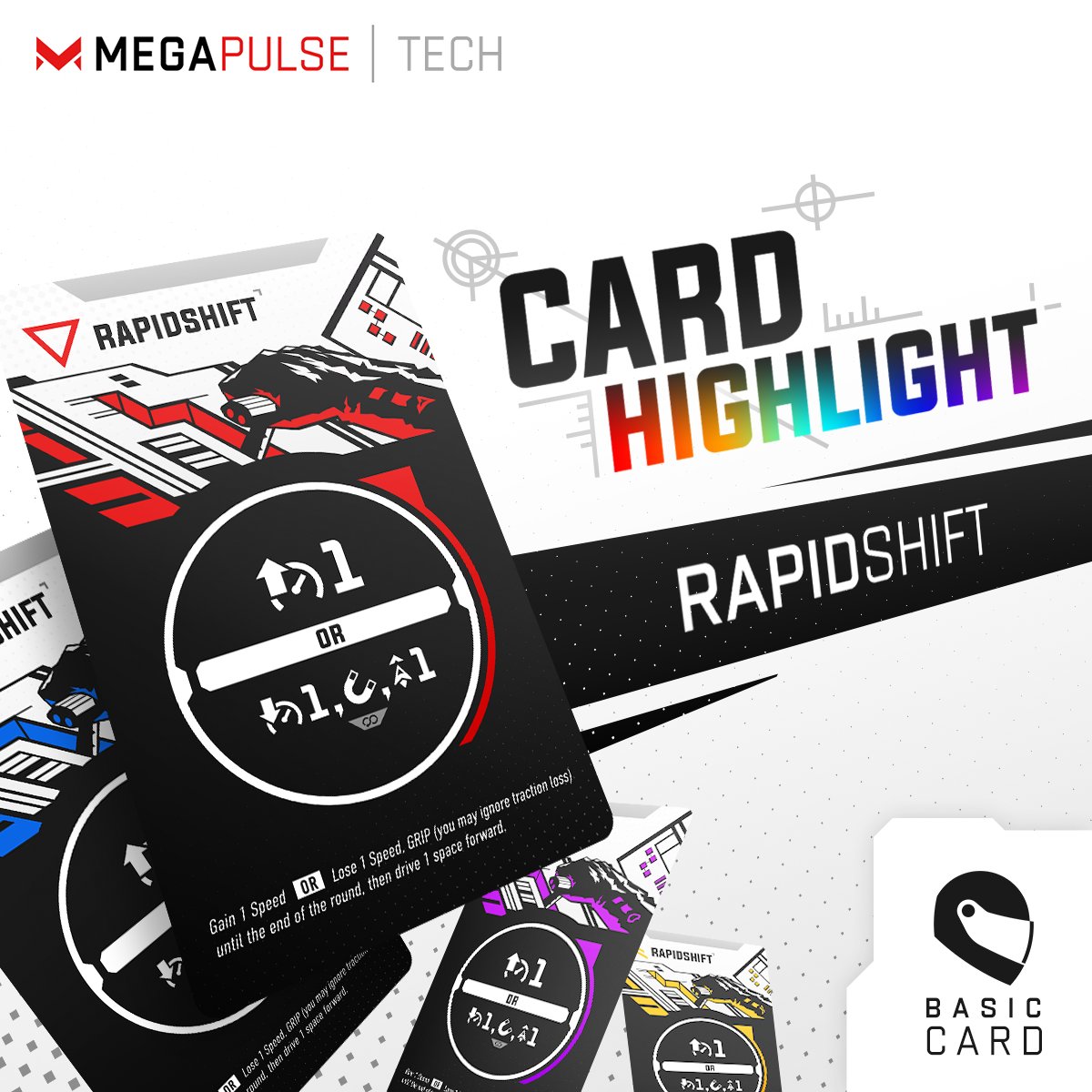 JeuxOrion's tweet photo. Last Tuesday in Megapulse, we were talking Rapidshift! Come and learn the history behind this card, the combo options, as well as some info on the artwork!

https://t.co/X23lCotsVK

#MegapulseGame #MegapulseTech https://t.co/8A3pX7a7vG
