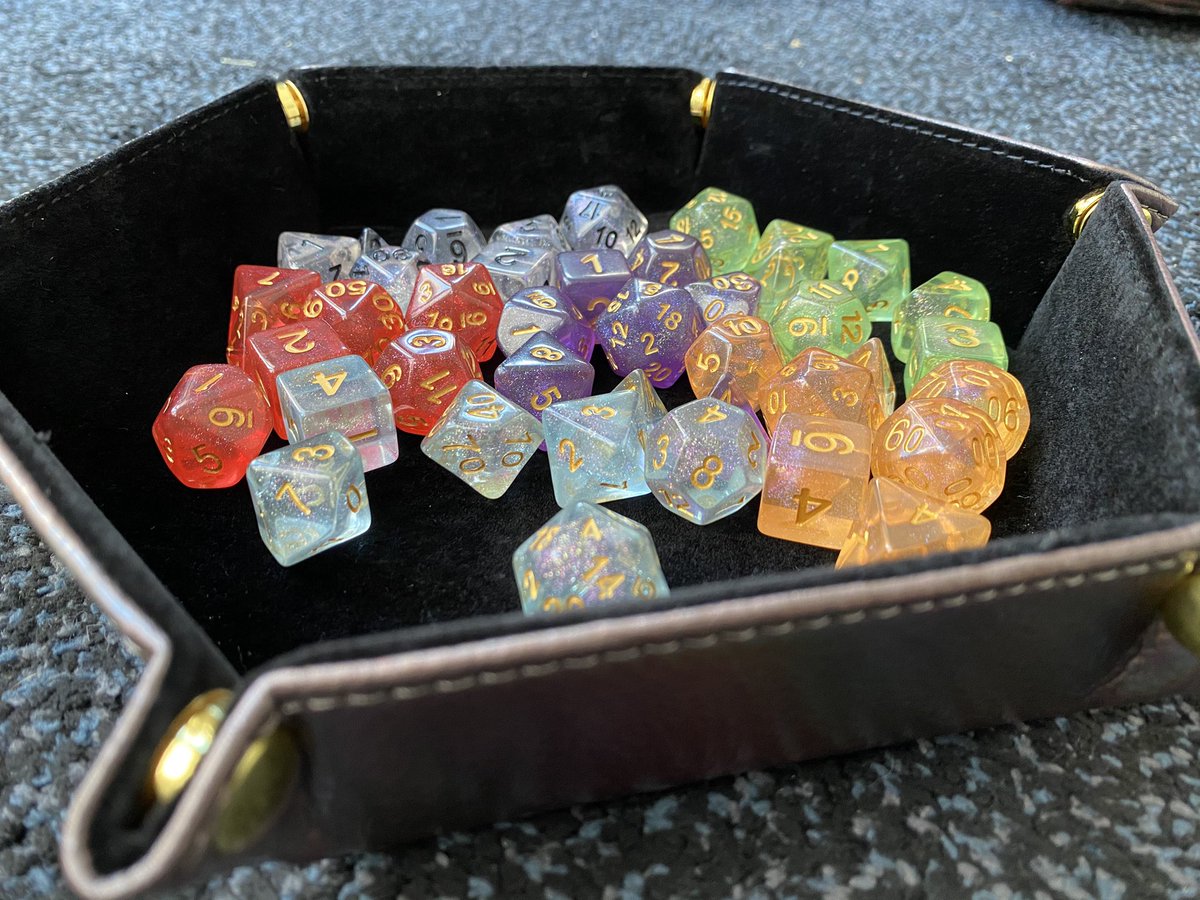 It’s the end of Day 4 of our first week of Hero Workshop Summer Camp, and our Game Masters haven’t lost dice yet!

Will we make it all the way to the end of the week? Only time will tell.