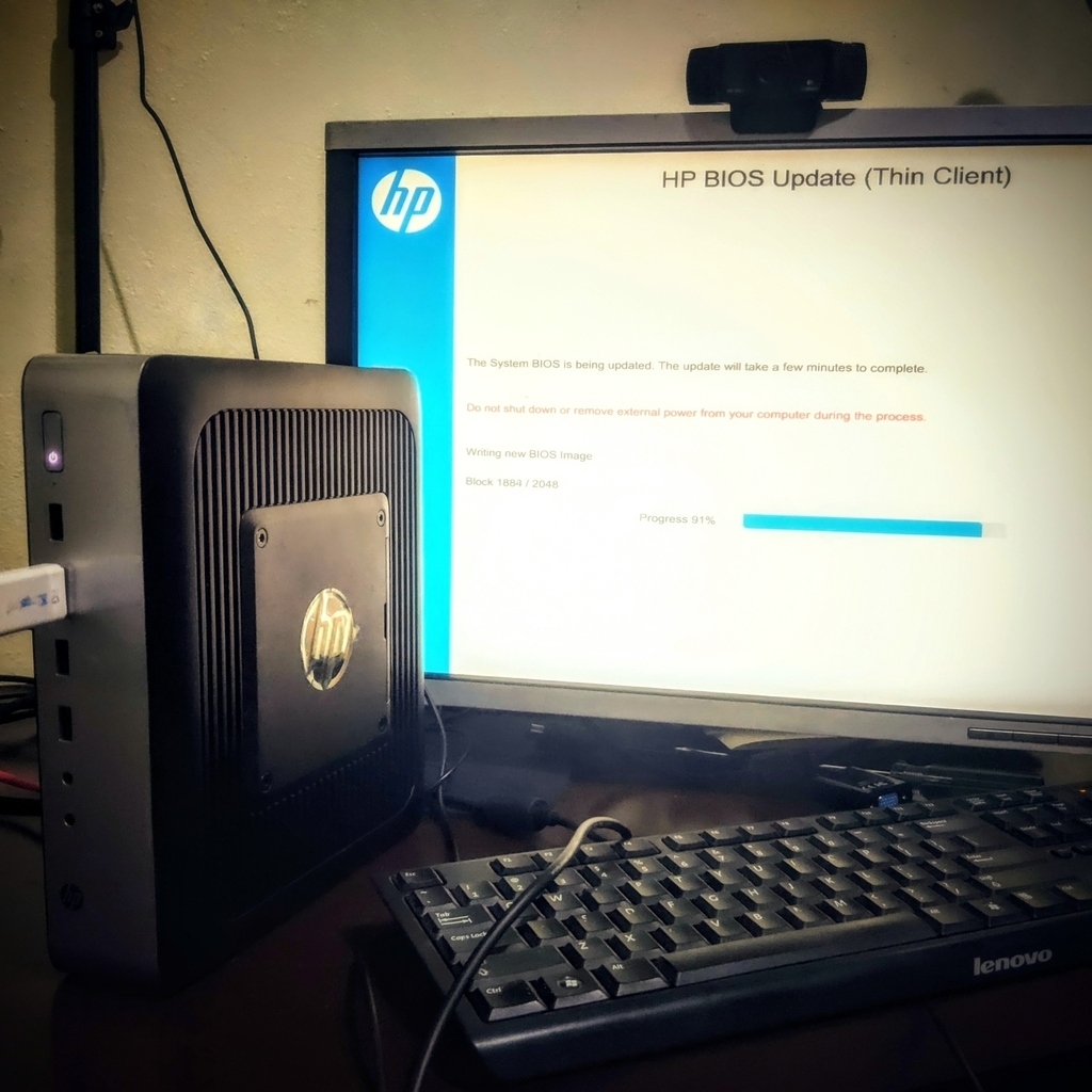 bersayder's tweet photo. Something's cooking... What could it be? 🤔
Many thanks to my friends @storagereview for this little fella!
#hp #t730 #thinclient #homelab https://t.co/92ZZTtzJIl https://t.co/JOGKDZZxEy