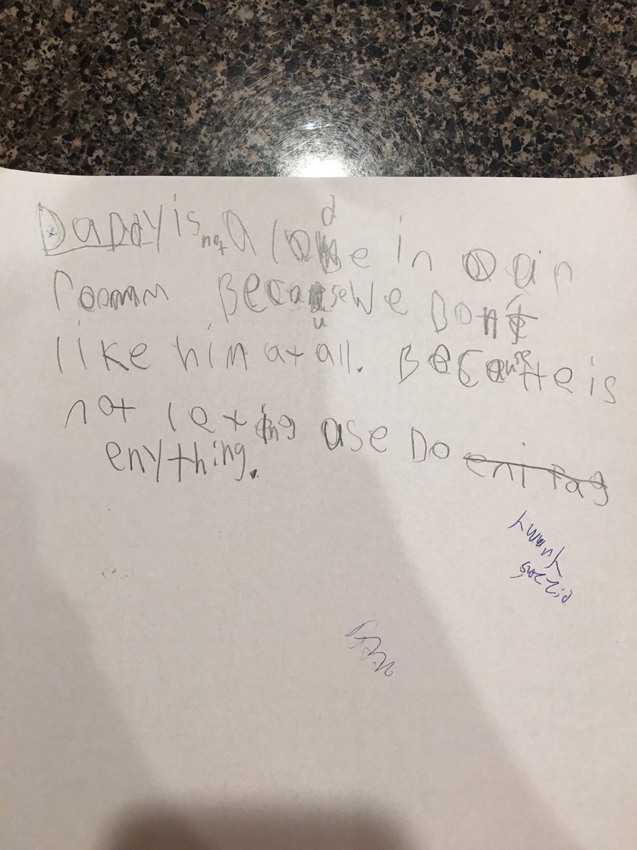 I think my daughter is mad at me....😂