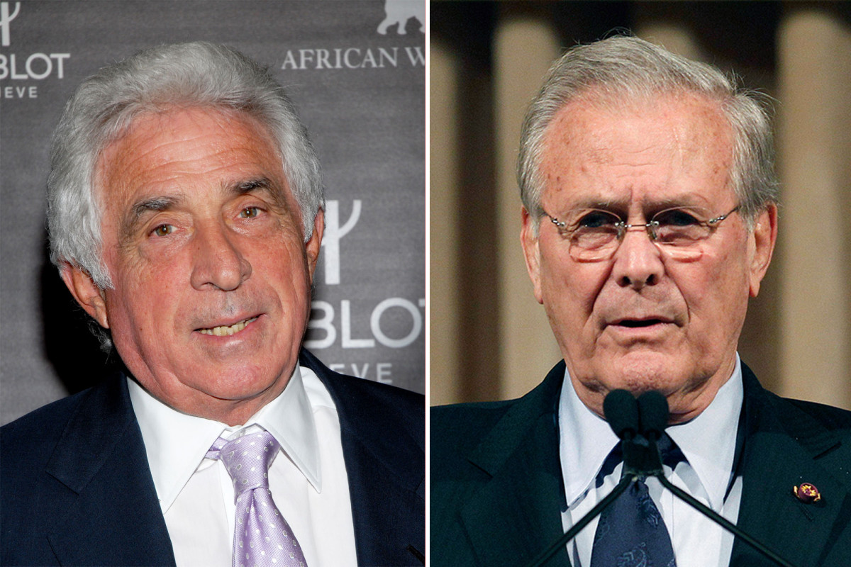 Donald Rumsfeld's brief and bizarre stint in a private equity war zone