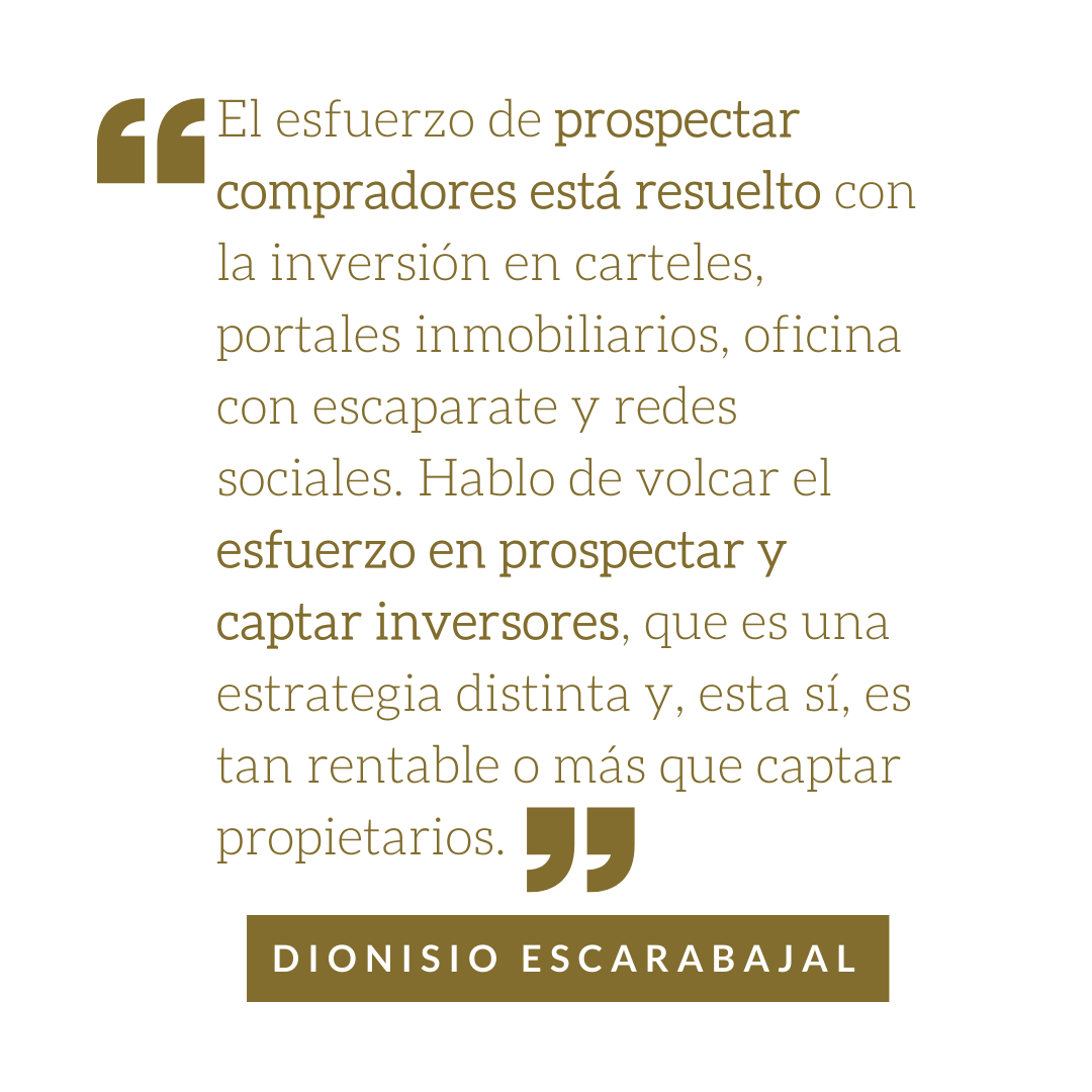 inmo_TOOLS's tweet image. Los #inversores son, finalmente, compradores. Sin embargo, para el negocio #inmobiliario de representación del vendedor son unos compradores con matices muy importantes que deben ser tenidos en cuenta en las estrategias (presupuesto) de prospección.