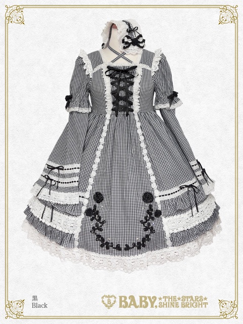 ⭐︎BABY新作情報⭐︎】ギンガムチェック巻きバラドールワンピースがご