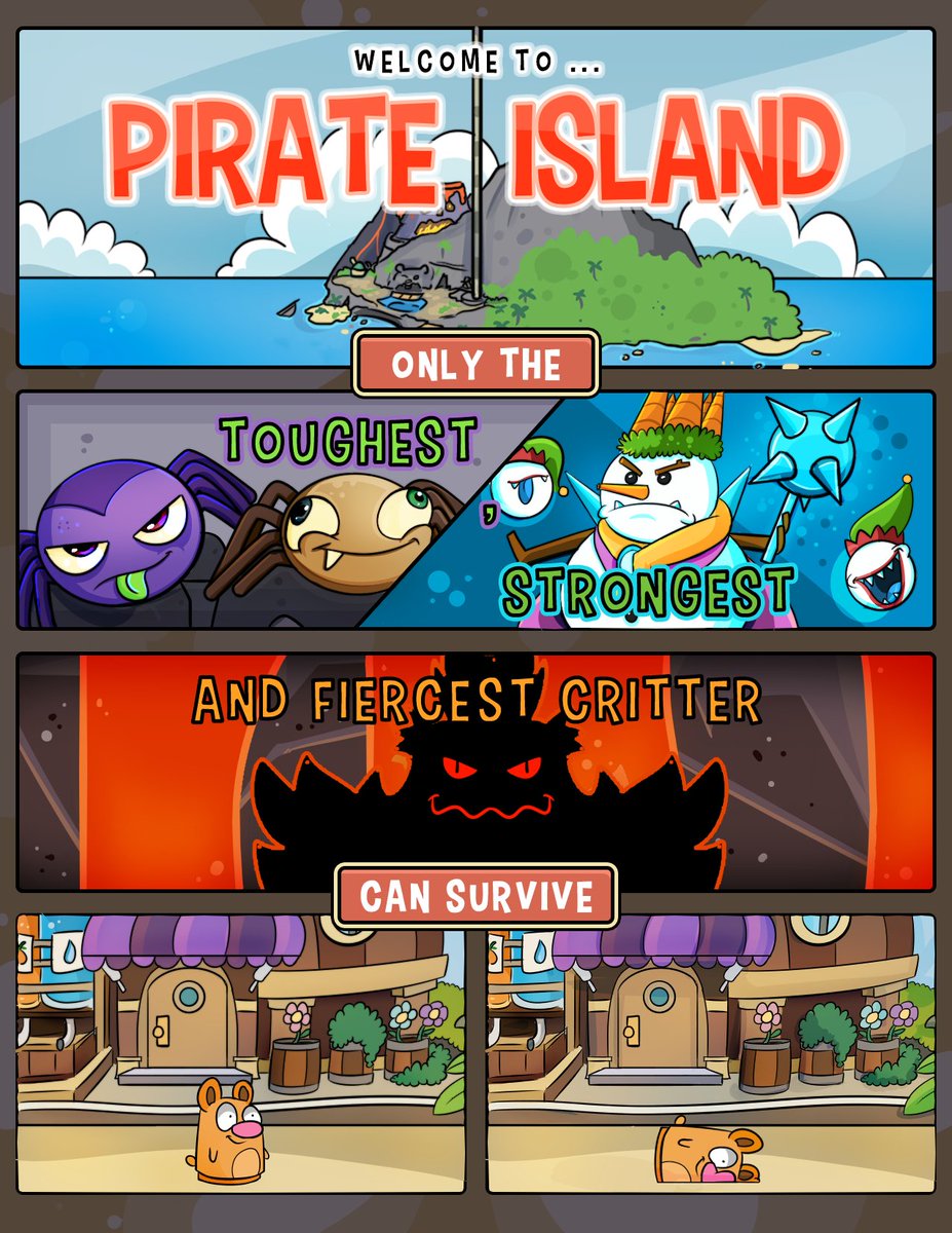 High Tides: Box Critters Comics tweet media