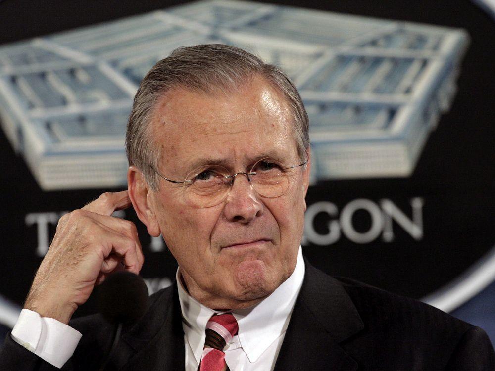 Analysis Sorting through Donald Rumsfeld's knowns and unknowns