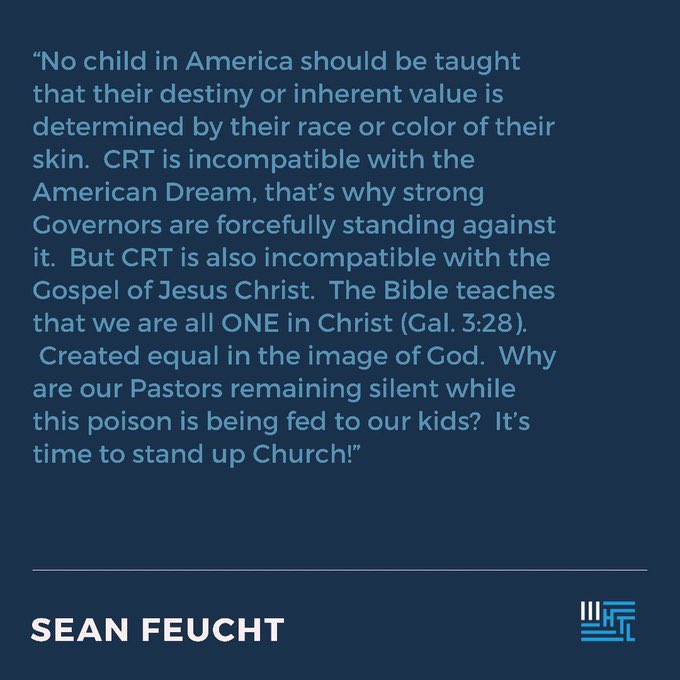 malachiobrien's tweet photo. Thank you @seanfeucht for your clear &amp; convictional statement concerning CRT. 

Every Pastor &amp; Leader should #holdtheline &amp; #takeastand https://t.co/0yeKLLSeM2
