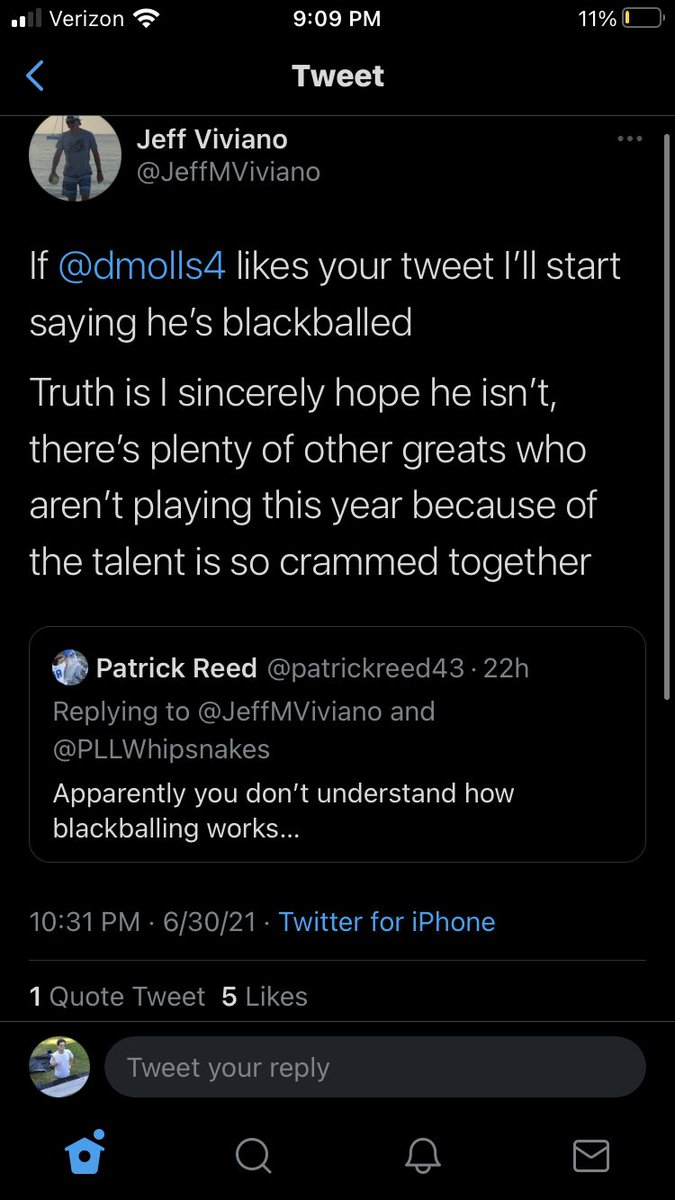 SSN_Lacrosse's tweet photo. Dylan Molloy blackballed from the PLL confirmed? 

Only time will tell, but there’s absolutely no reason that @dmolls4 shouldn’t be on a @PremierLacrosse roster. Just doesn’t make any sense with his level of talent and resume #signmolloy https://t.co/6OLV7DmSVg