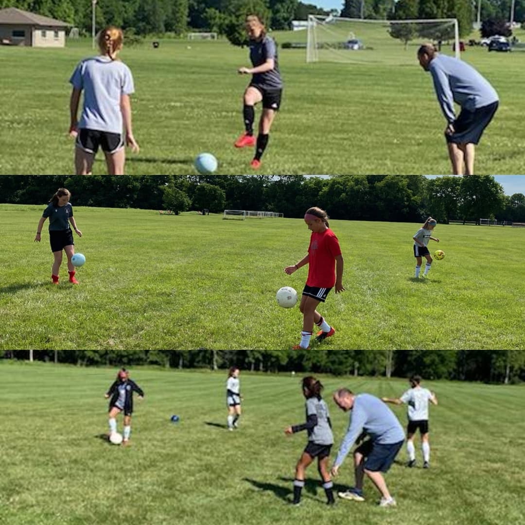 PC_UnitedOH's tweet photo. PC United 09 girls working on technical skills during a summer training session! Learn to love to practice! https://t.co/oOdDWzR4px