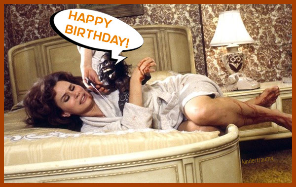 Karen Black was born on this date so here is her TRILOGY OF TERROR (1975) co-star wishing her a happy birthday! 