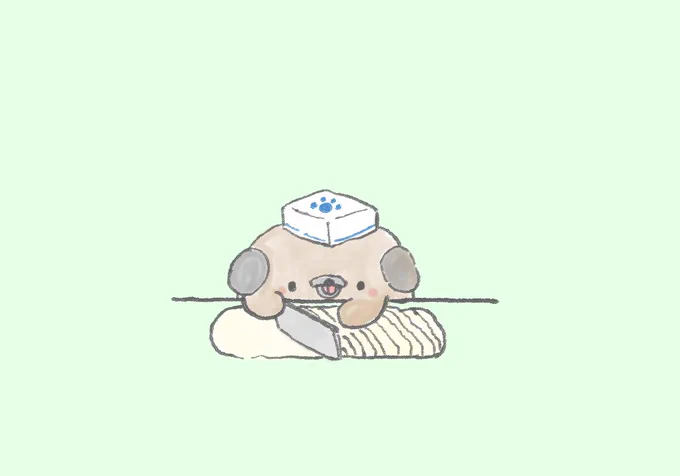 手打ちうどんを作ったパグ
うどんの日
#うどんの日 