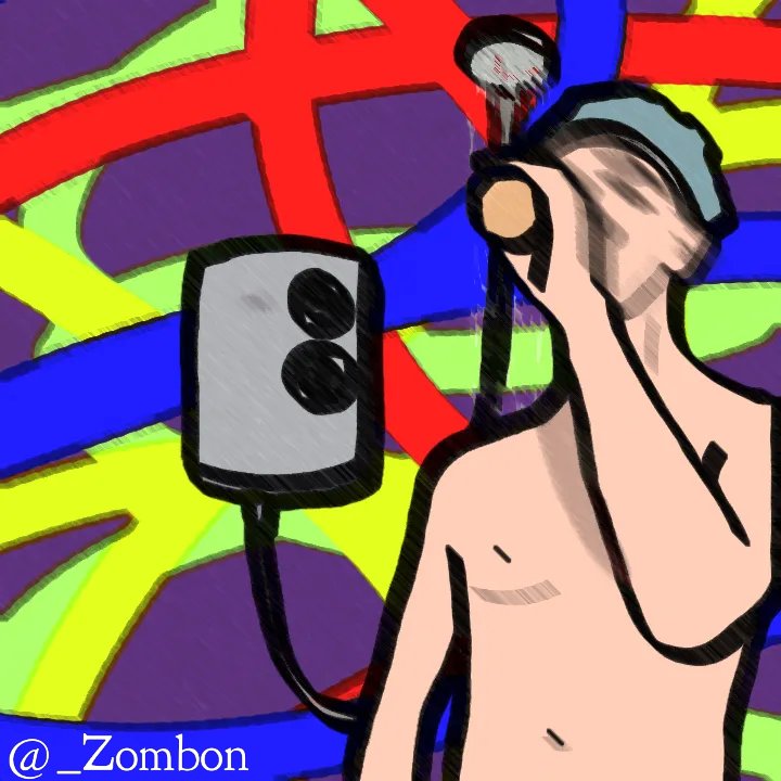 _Zombon's tweet photo. The shower time collection :)
#art https://t.co/5McxI8VaGH