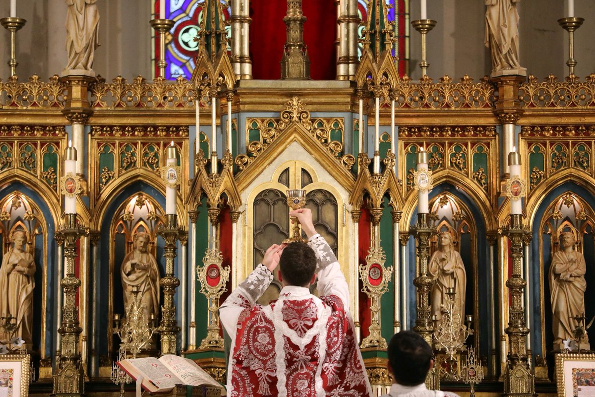 StJosephShrineD's tweet photo. “One of the priceless graces of the priesthood is realizing more deeply, with each year that passes, how truly unworthy we are of the priesthood of Christ. Yes, we say ‘Domine, non sum dignus’ daily at Mass, but every year that truth becomes more apparent. God’s folly indeed!” https://t.co/KxyE2EmCKv