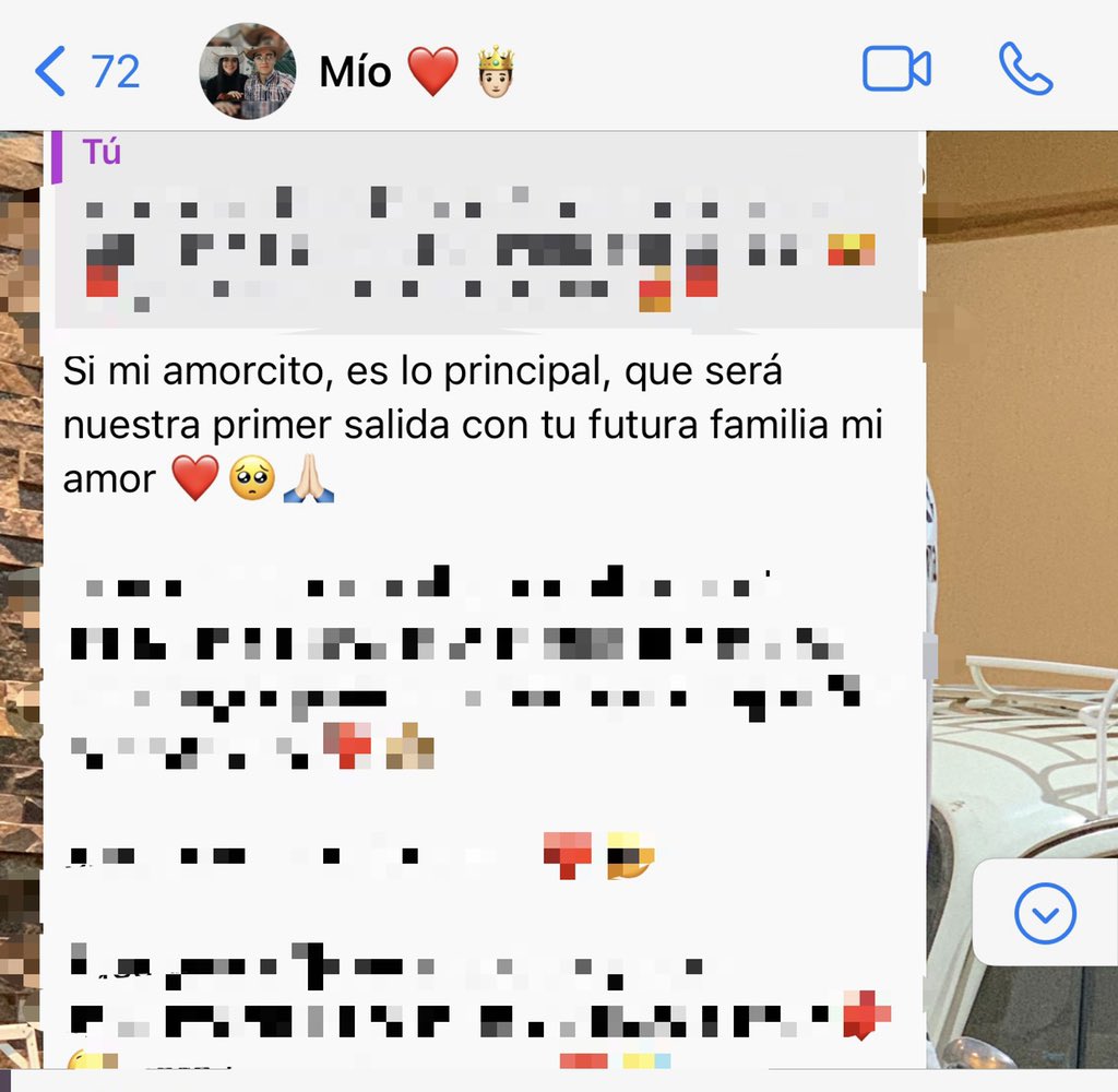 Cassy23CF's tweet photo. Mañana me voy a Tlaxcala con mi novio y su familia, y vean este mensaje que me mato de amor 🥺😭❤️ https://t.co/j73bEgeiCI