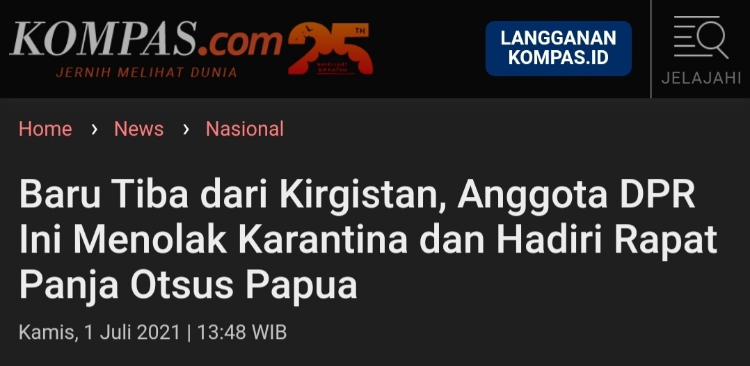 Kita lihat, akan ada sanksi, atau malah pembuktian bahwa penegakan aturan memang tumpul ke atas, tajam ke bawah.