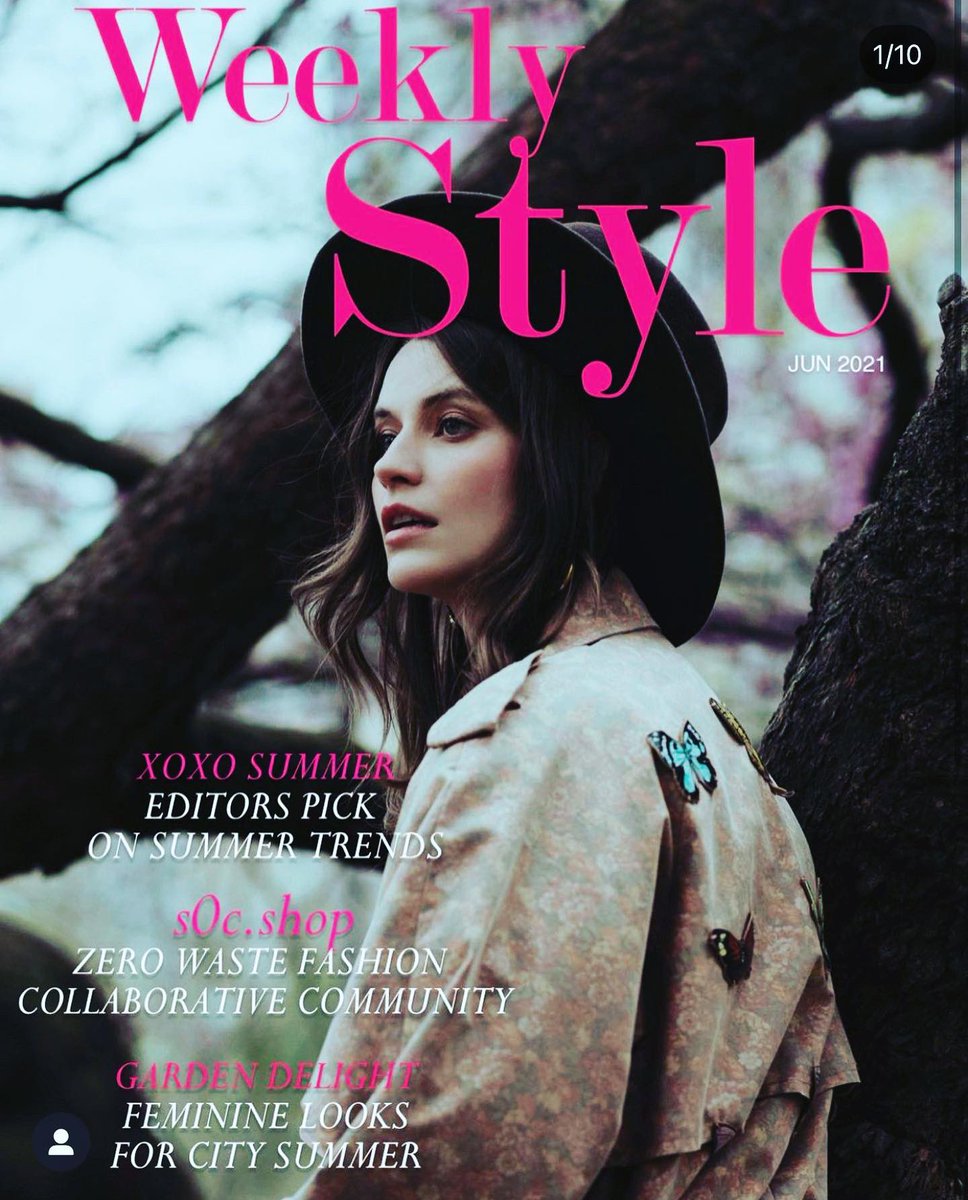 fashion12345679's tweet photo. Thank you weekly style for the feuture ! Top and skirt #agapebysimona , jacket @gucci #weeklystyle #agapebysimona #june2021 #fashionmagazine #gucci #summertime #skirt #croptop https://t.co/eK1EvGimhg