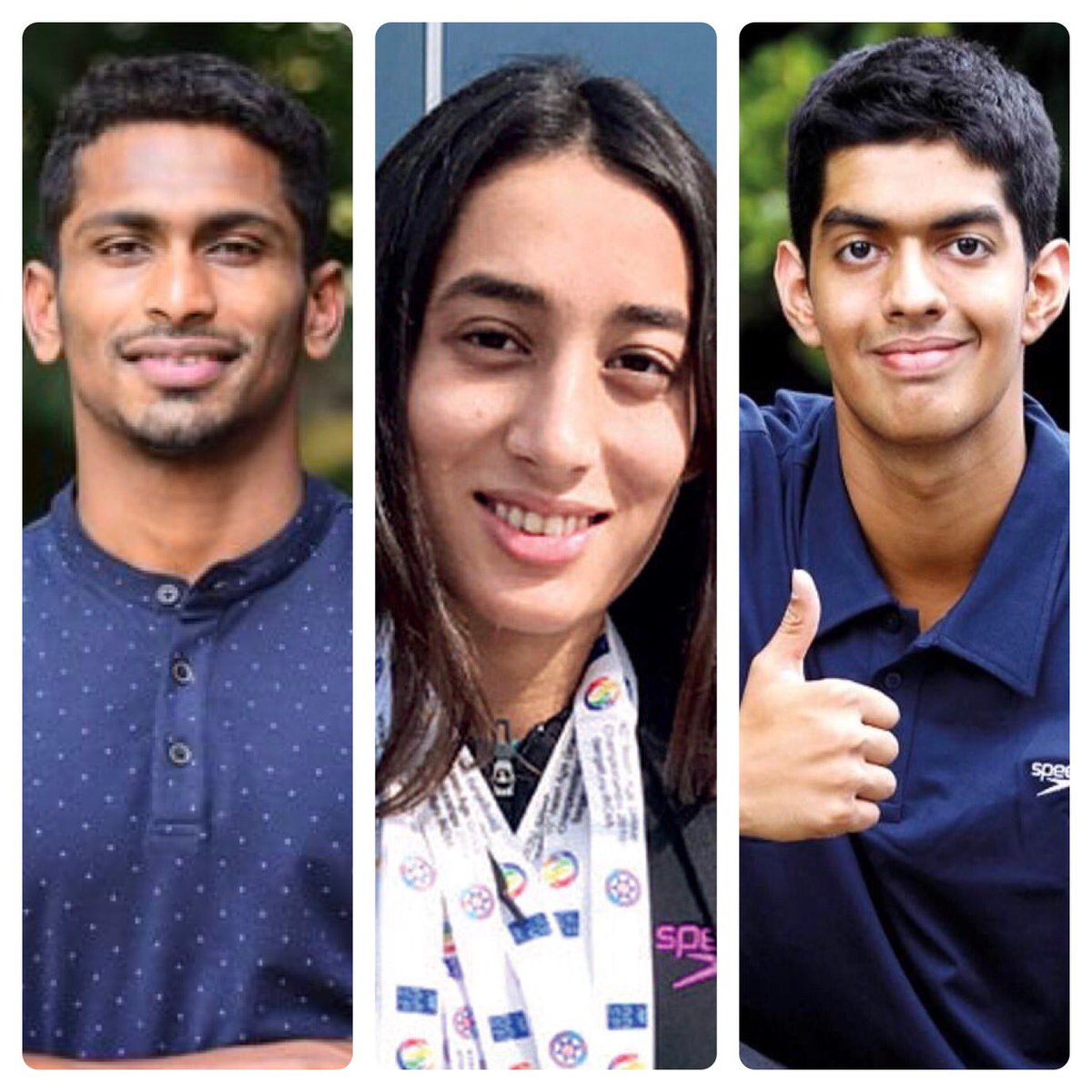 With A qualification spots to TOKYO 2020 booked by Sajan Prakash &amp; Srihari Nataraj in male gender .. FINA  confirms the universality spot in female gender for Maana Patel making her the 3rd swimmer to join the Indian team for swimming events at the XXXII Olympiad Games Tokyo 2020