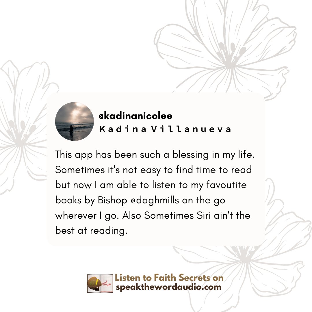 Meet your book goals for the month!
Explore over 100 Christian audiobooks on speakthewordaudio.com

#bookgoals #audiobook #audiobooklovers #booklovers #STWA #testimonies #faith #testimony