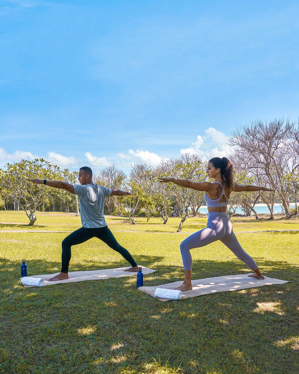 #Yukkemeliabali
It’s no wonder yoga has been around for centuries. During a pandemic, it’s imperative to take care of your mental and physical wellbeing, and yoga is the perfect exercise to do so! So, how 'bout it? Let’s stay limber and energized together at beachfront Meliá Bali