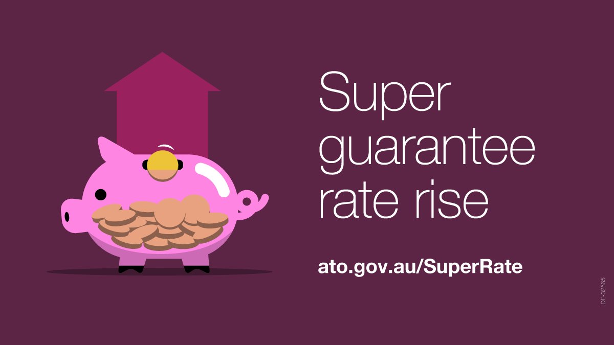 Super guarantee rate rise