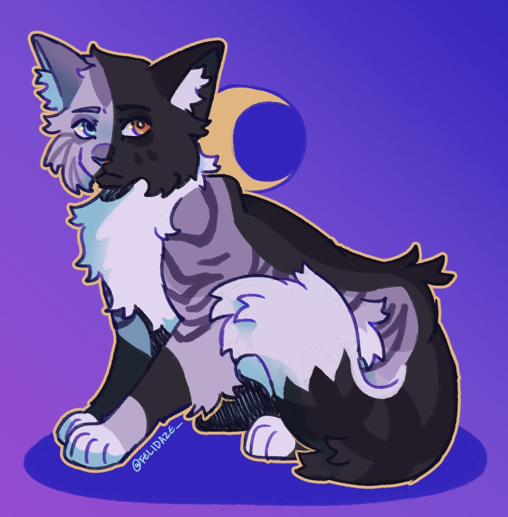 felidaze_'s tweet photo. first two artfight attacks of the year!

for @RuDreamz &amp; @paintedpaw https://t.co/fxtgsgHxI1