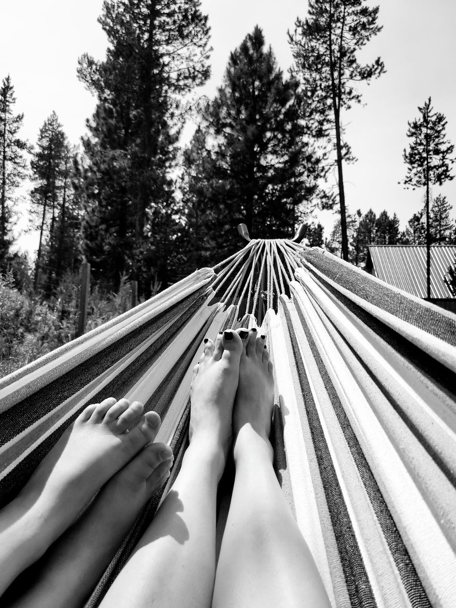 MsReneeMoon's tweet photo. Enjoying this hammock with my lil♡
#backyardbend https://t.co/gO5OmfecAn