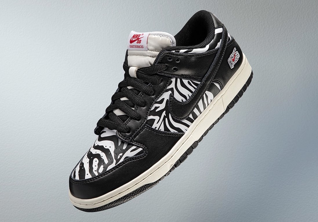 zebra sb dunks