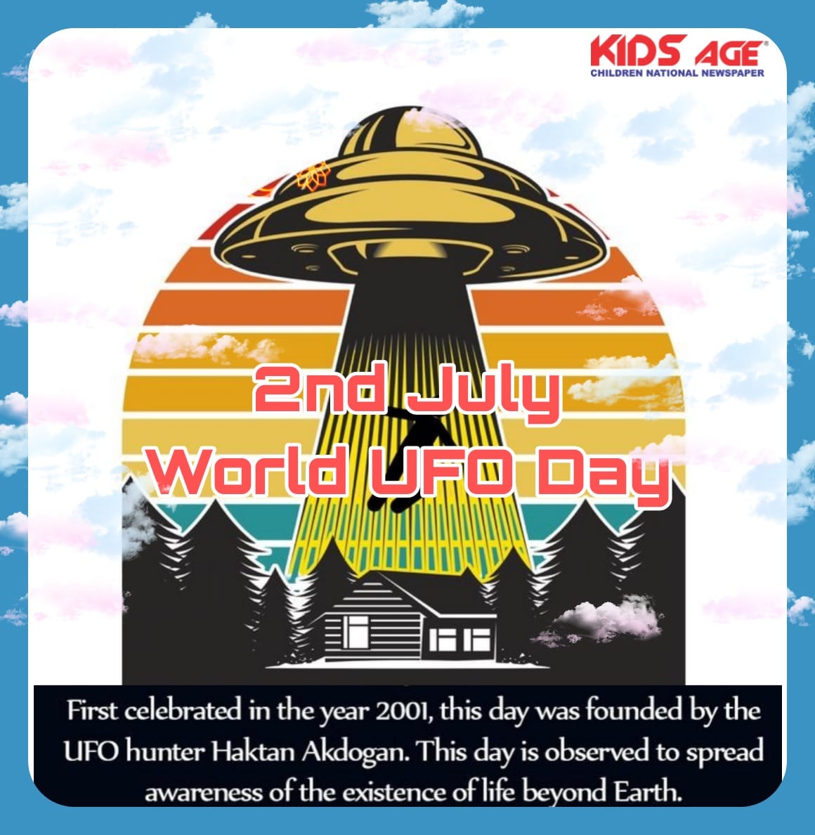 𝐖𝐨𝐫𝐥𝐝 𝐔𝐅𝐎 𝐃𝐚𝐲

#UFO #aliens #extraterrestrial #hatkanakdogan #lifebeyondeart #worldufoday