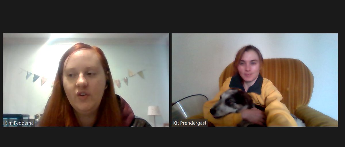BeeBabette's tweet photo. One of the best thing about academic #conferences is creating new collaborations :) #AcademicTwitter #AcademicChatter #lockdown #BetterBees2021 @betterbees2021 https://t.co/v7KDf1ZFqz