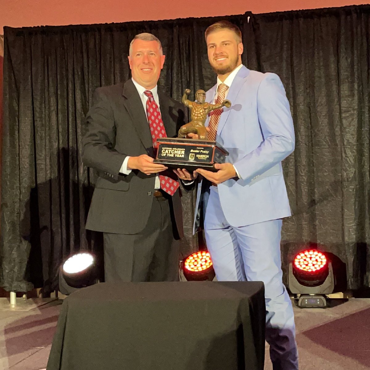 FSUBaseball's tweet image. Unanimous first team All-American and now the Buster Posey Award winner.

@matheu_nelson is officially the best catcher in college baseball.