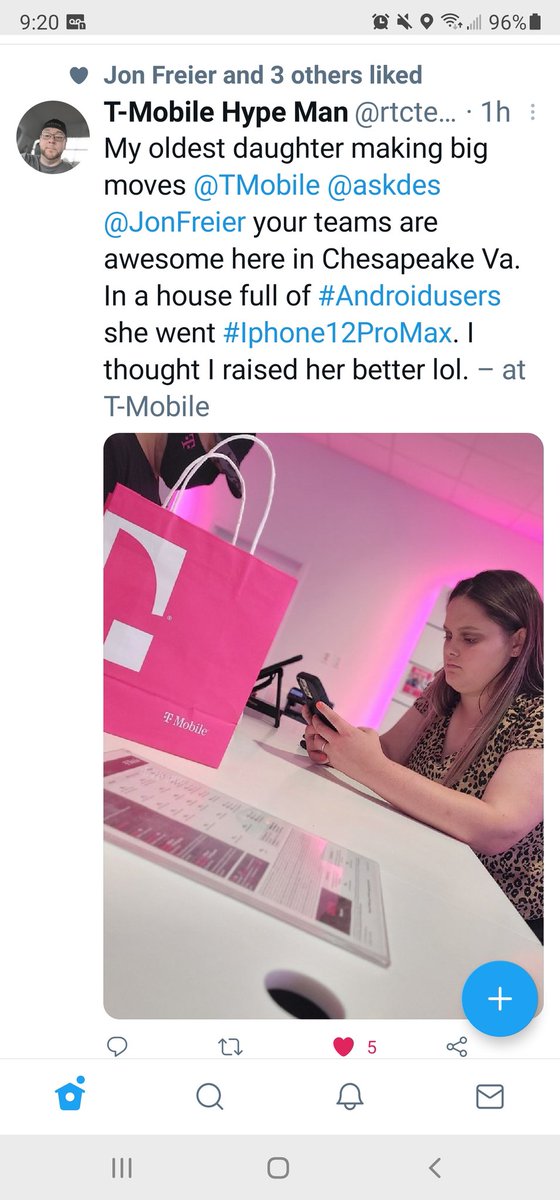 Love it when customer gives shout out on Twitter for what we do!!!  Thank you!!!