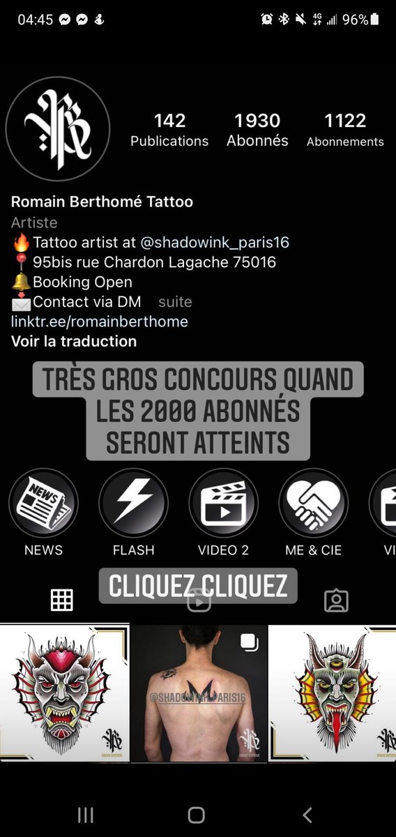 jeremanonegra's tweet photo. Allez Allez, on va follow Romain sur insta !

https://t.co/pup3Do1yi3 https://t.co/OtnBOuQCoi