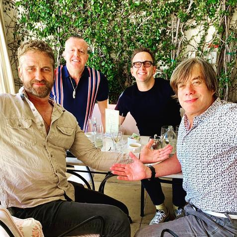 GerardButlerSF's tweet photo. https://t.co/nWr0OB6U1U June 24, 2021 
allcreative88
Foundations .
Sunset tower today with 3 of my favourite people ,
Gerry , Alan and Stephen all of whom embody the pure creative spirit of the best of Los Angeles .
Looking forward to building with these excellent gentlemen⭐️❤️🙏🏻 https://t.co/z3zW8JRhVW