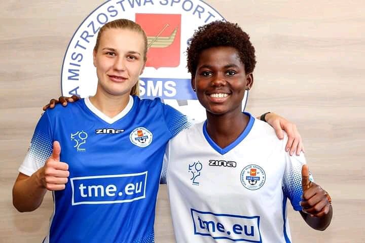 Former <a href="/HasaacasLadies/">Hasaacas Ladies FC</a> midfielder, Ernestina Abambila  has signed a 2-year deal with Polish Women’s Premier League side UKS SMS Łódź 📝

Congratulations <a href="/ea10_abambila/">Ernestina Abambila</a> 👏🏿 

#NBSports 🔴🔵