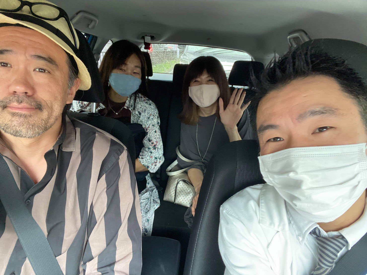 久富 久美 ヘアーカフナ お寿司の前にちょっと車の中ですけども 月１のミーティングをさせていただいております Tanpanlab 三上の握り T Co Kcz6vn3u7x Twitter
