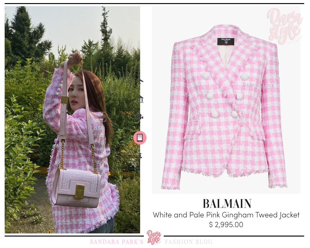pink gingham jacket