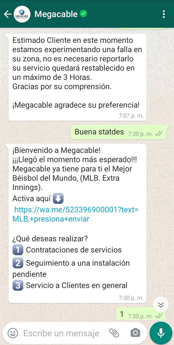 JosZn6's tweet photo. @IFT_MX @Profeco @Megacable tengo todo el mes reportando que mi servicio de 30 mb de Internet no me funciona, recibo 1 mb si al caso, lo reportó y me dicen que solo tengo que esperar!!! Esperar a que? Cuando vaya a pagar les puedo decir lo mismo? Porque el servicio no lo tuve? https://t.co/oDLcI3Gcwv
