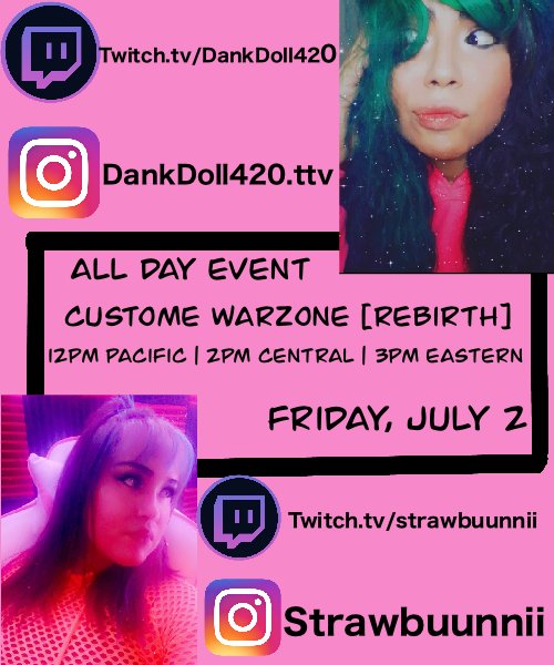 twitch.tv/dankdoll420

#420 #contentcreator #twitchstreamer #supportsmallstreamers #gamergirlsofinstagram #stonersofinstagram #codclips #egirl #realahegao #ahego #dankdoll #dank #streamer #love #gamingcommunity #girlswhosmoke #girlswhogame #littlemisfortune #littlespace #doll