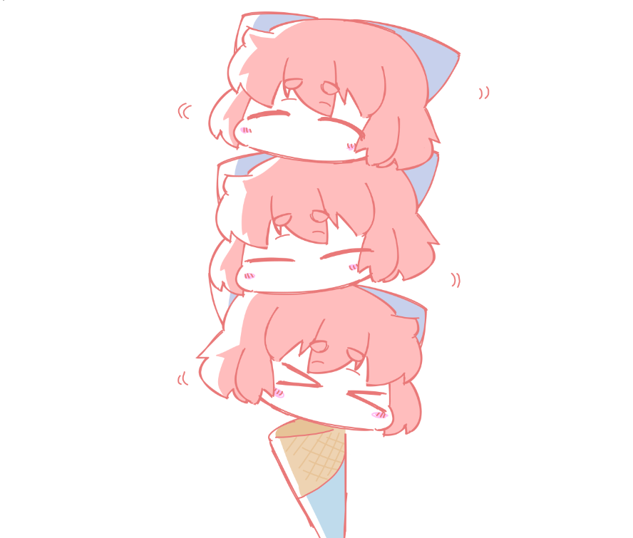赤蛮奇 「🍦 」|ぱらどっと🍣🐚M3：Q-22b / 例大祭：つ07abのイラスト