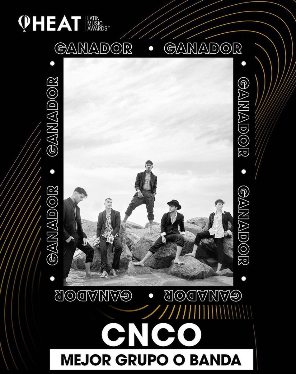 CNCOmusic's tweet photo. ¡Gracias por votar por nosotros como la mejor banda! ¡Lo hacemos por uds CNCOwners y estamos infinitamente agradecidos por su apoyo! https://t.co/xV7ad6JA5i