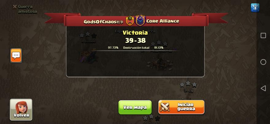 GODS_OF_CHAOS's tweet photo. [#NuncaPierdasLaFe #Torneos #GOC]

3 wars in @FWL_CoC tournament, with 2 wins ✅ and 1 loss ❌, we are still fighting for the POs a few weeks after the end of the group stage ⛓.

We keep improving... 🤲

#GoGOC 🧡 https://t.co/5tk86bx7Au