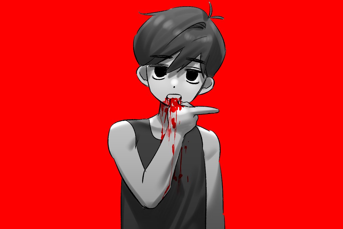 Omorifanart Omori 휘핑크림のイラスト Omorifanart Omori 휘핑크림のイラスト