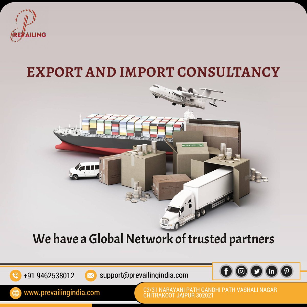 TrivikramaaShip's tweet photo. We are ready to take solutions for Exports & Import Consignment product.
We have our Global network with trusted partners for making such well known business decisions.
https://t.co/8Lu9wUAXnl
#Transportation #custombroker #projectmanagement #Logistics #Exports #Import https://t.co/9J6cWHNiQW