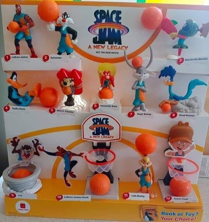 Looney Tunes Space Jam Juguetes Space Jam Juguetes De Mcdonald&