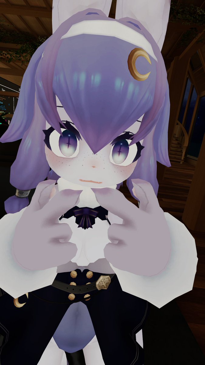 CandyShortstack's tweet photo. I recently got into VRChat. A little shortstack bunny~ https://t.co/p54EJCCM34