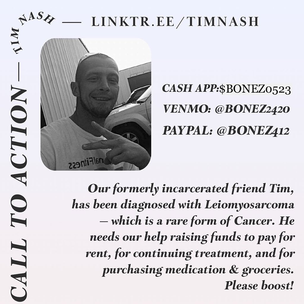 I'm a 36 year old father, brother and friend. My whole life was turned upside down and I was diagnosed with Leiomyosarcoma in February. I have no family to call on. Only my community. I'm trying to raise enough money for my cancer treatments and medications  and I need your help!