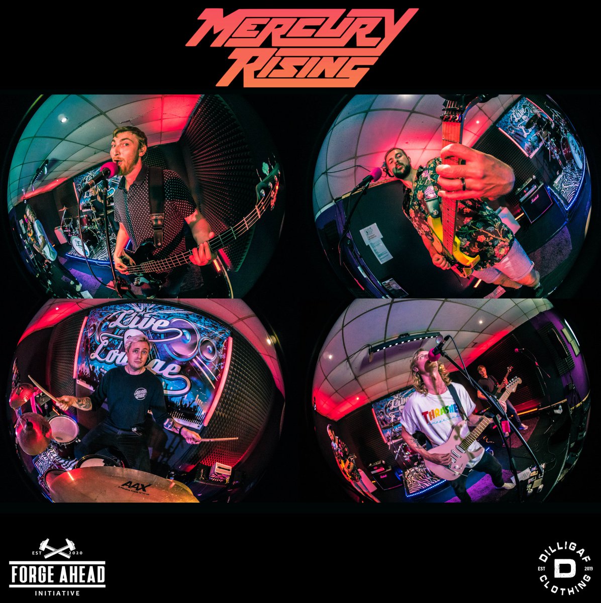 Mercury Rising 2021 Full Throttle, Technical, Hook-Laden modern rock at it's very finest!