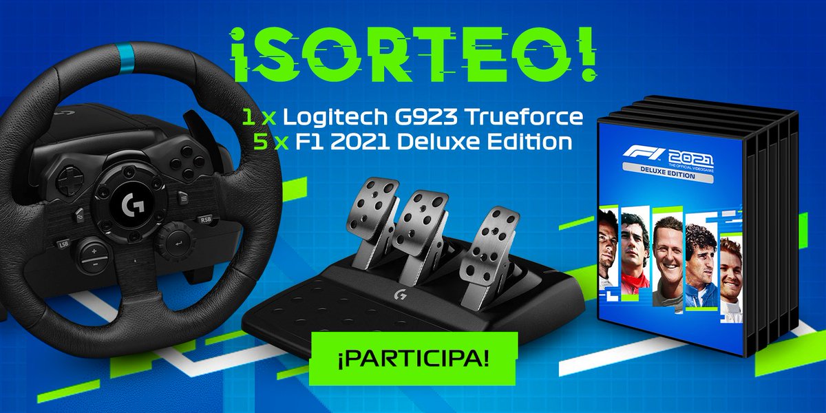 InstantGamingES's tweet image. 🔥 ¡Gana un Logitech G923 Trueforce + F1 2021 Deluxe Edition! 🔥

Participa aquí → instant-gaming.com/es/giveaway/F1…

RT y comenta con #instantgamingF12021