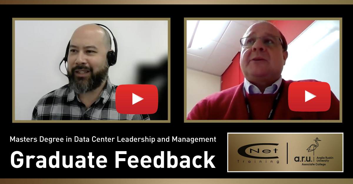 CNettraining's tweet photo. A Fantastic Insight into the Masters Degree Program...

Watch CNet Training's latest interviews with recent graduates from the Masters Degree in Data Center Leadership and Management program.

Watch here - https://t.co/mx7gRsNVvb 

 #mastersdegree #feedbackvideo #video https://t.co/AZSvM96P5D